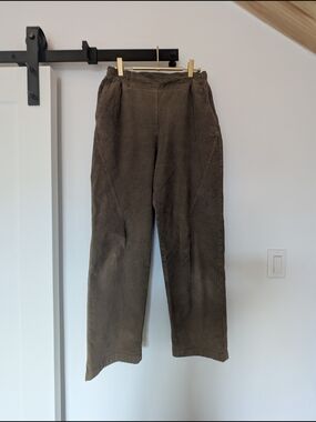 Unisex Kotn Brown Corduroy Pants